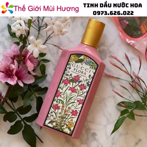 Tinh dầu nước hoa Gucci Flora Gorgeous Gardenia - Thế Giới Mùi Hương